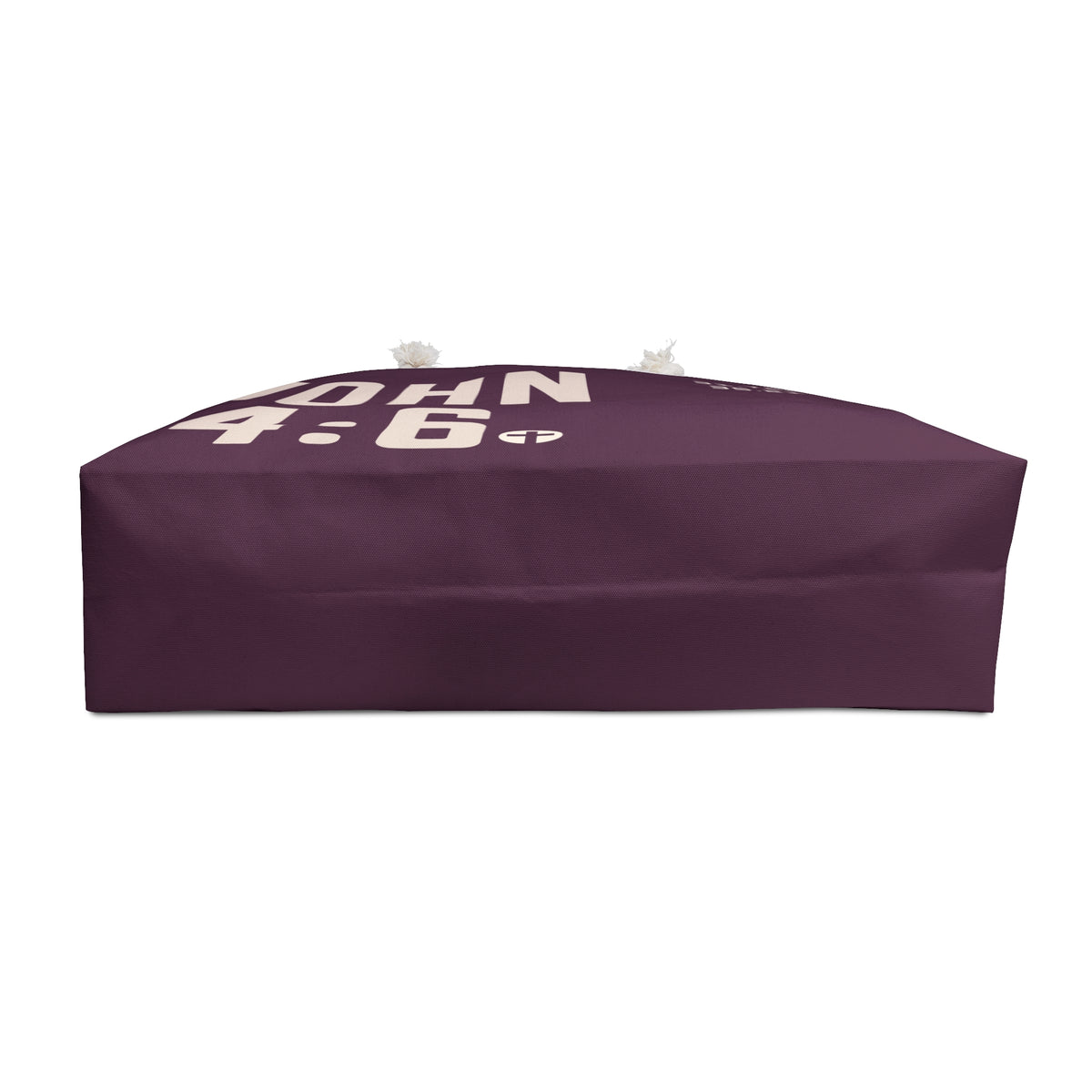 John 14:6 Plum/Cream Weekender Tote