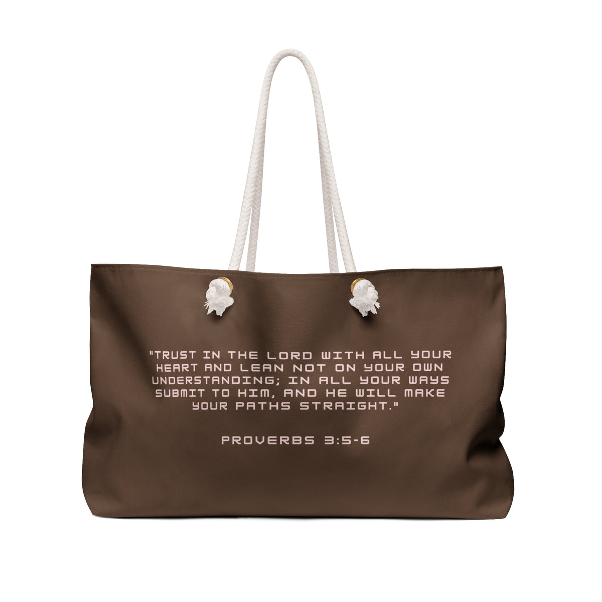 Carry Faith Neopotlian Weekender Tote