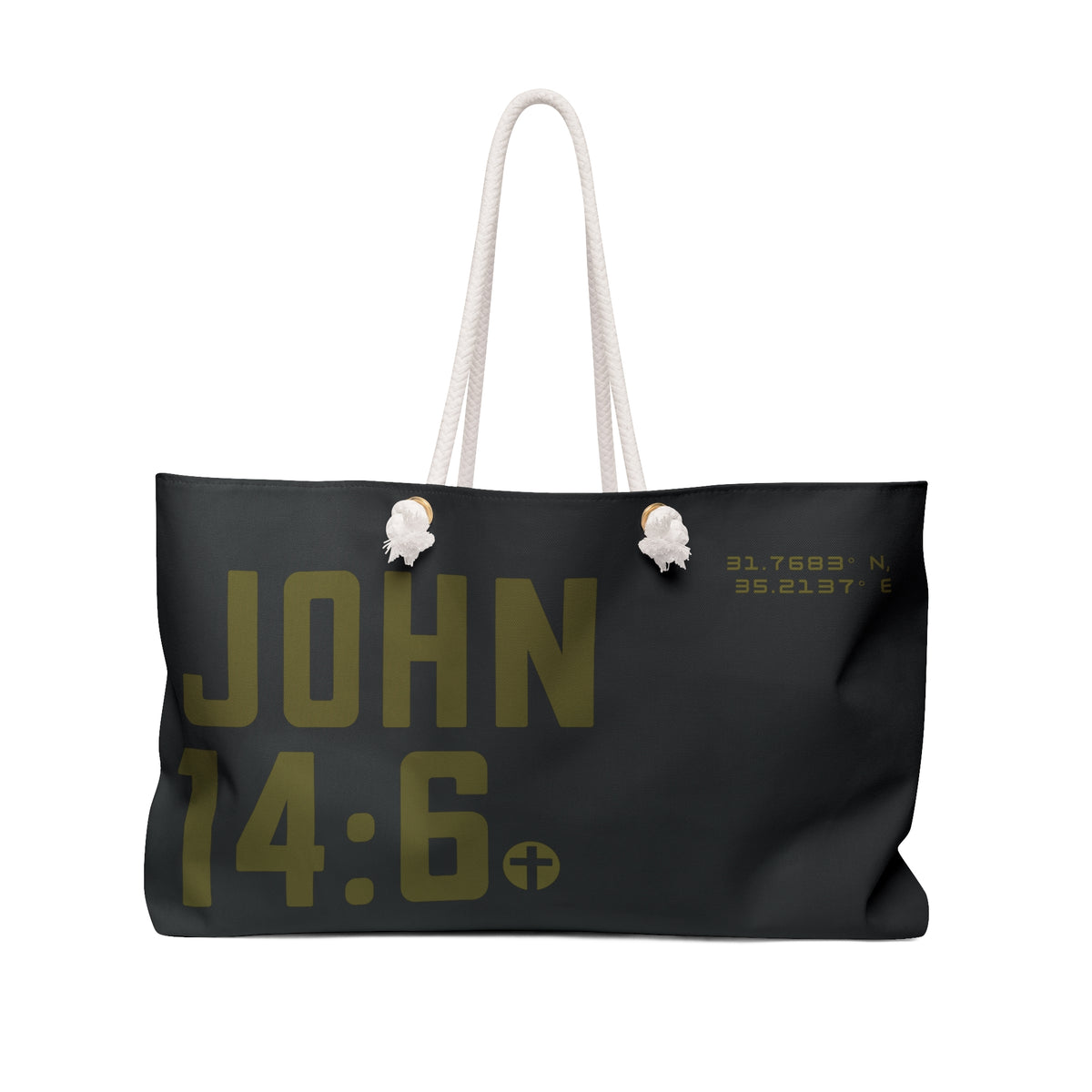 John Army Green/Black Tote