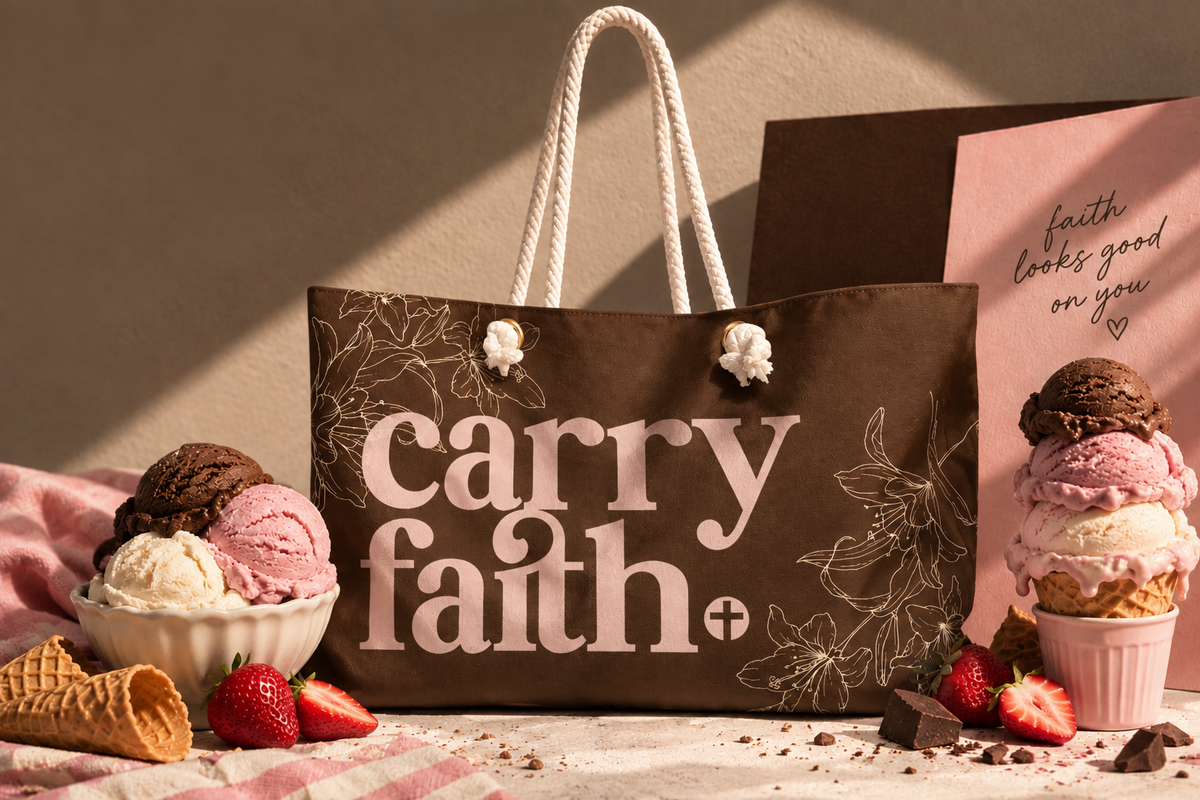 Carry Faith Neopotlian Weekender Tote